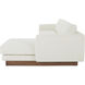 Vernon White Sectional, Right